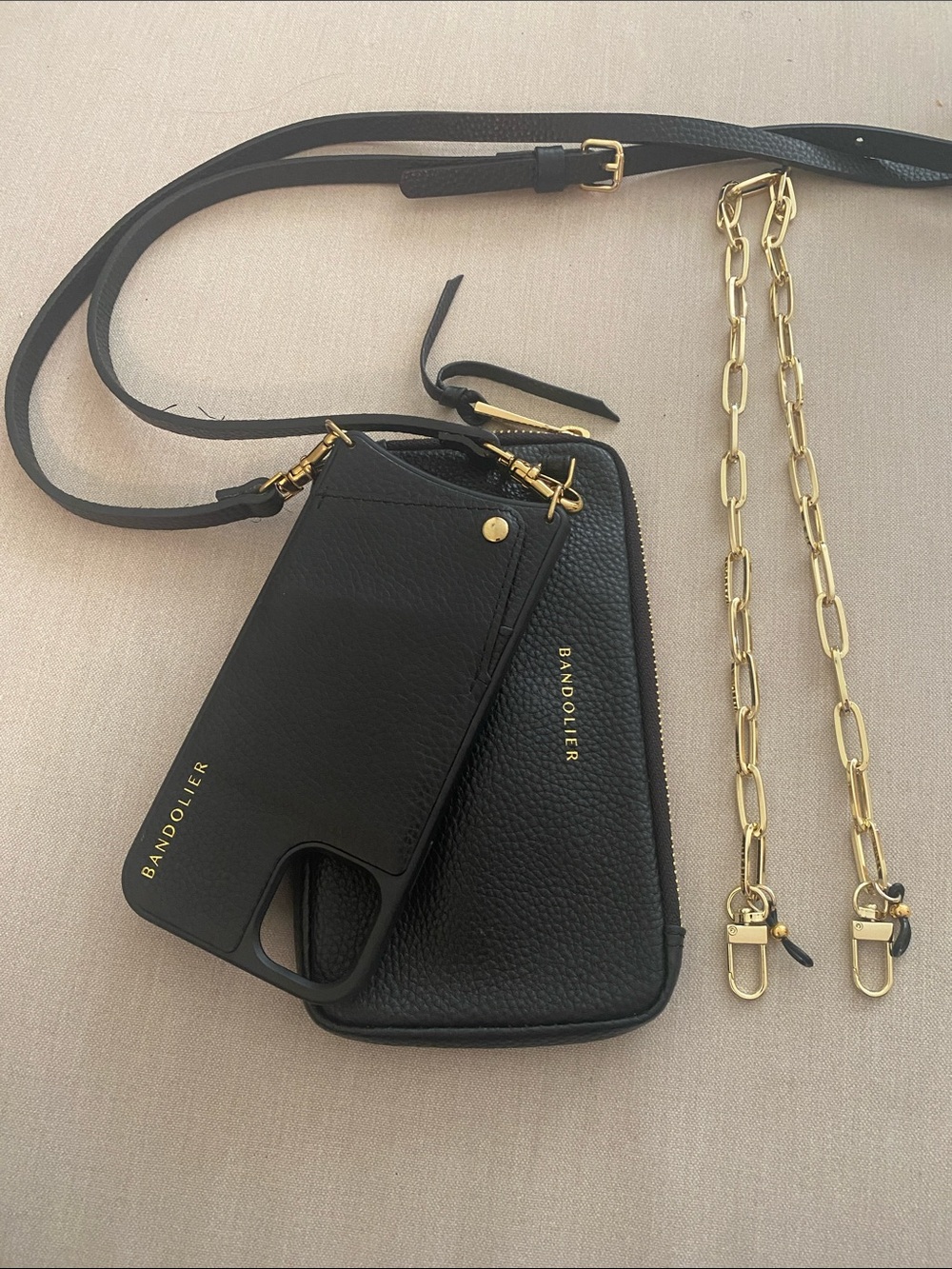 NWOT Bandolier Emma & Expanded Pouch (selling as a set) iPhone 11 + case chain - Picture 15 of 15
